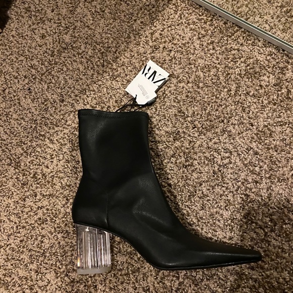 Zara methacrylate heels ankle boots - Picture 8 of 10